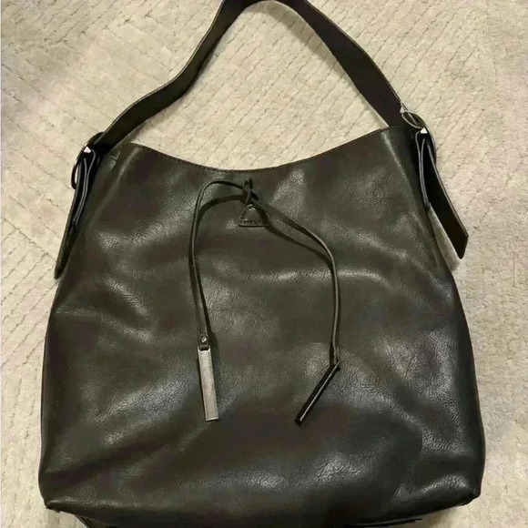 Joy susan 2 in 1 purse.  Dark gray color. - Picture 3 of 15